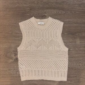 Mango: Rag & Bone Knit Sleeveless Sweater Vest